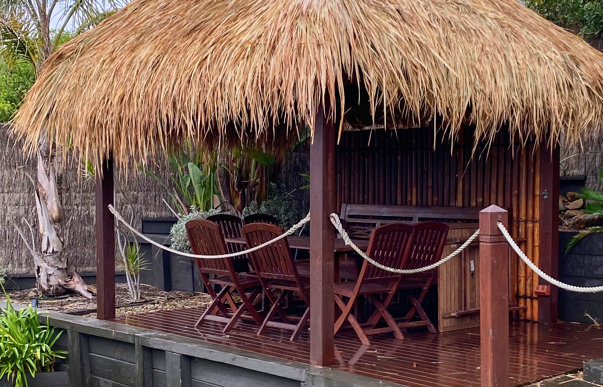 Bali Thatch Background